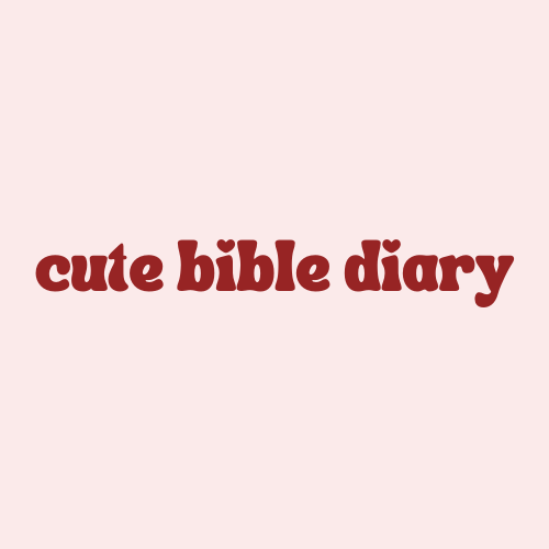 Cute Bible Diary